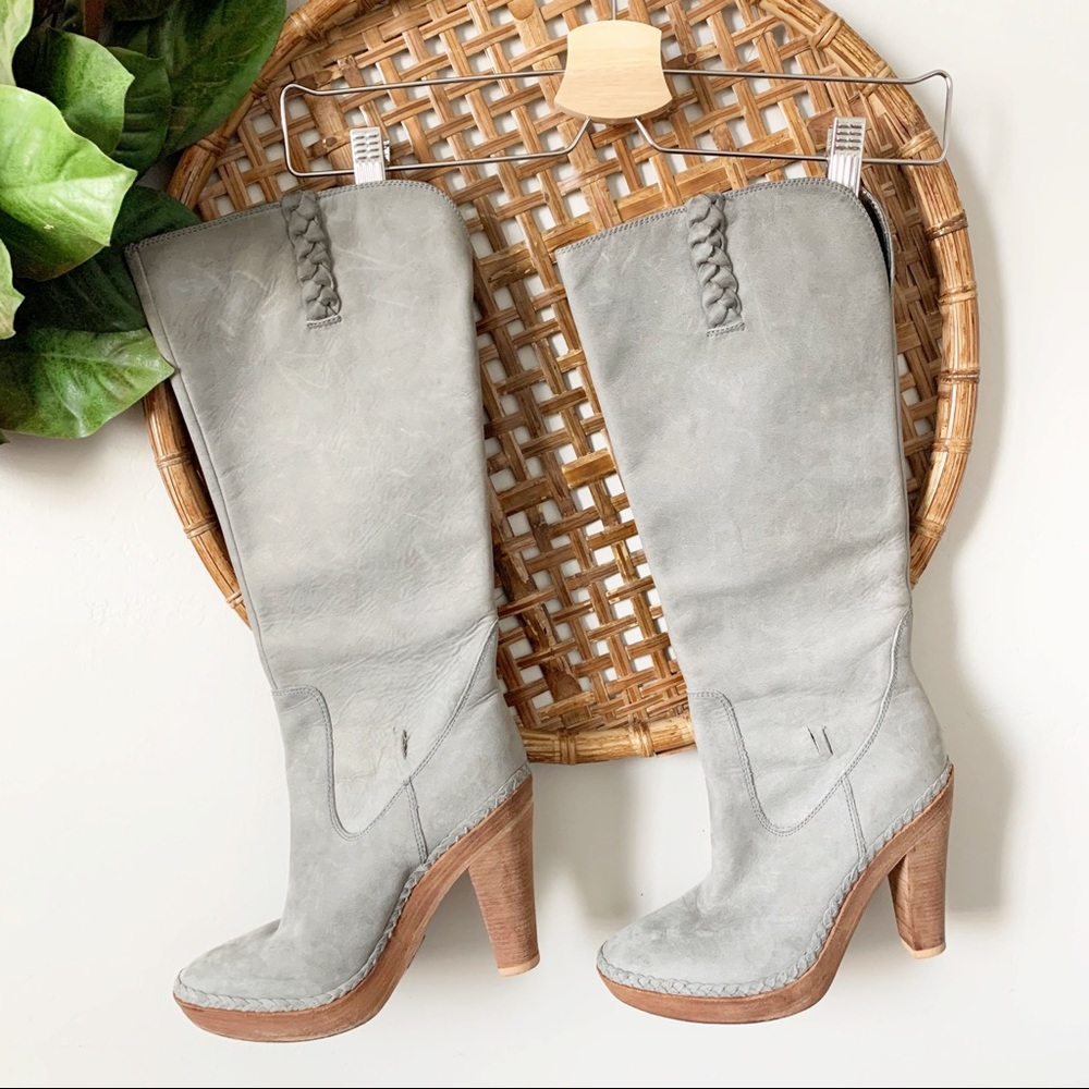 ( Cole Haan ) Buckingham Gray Nike Air Tall Boots